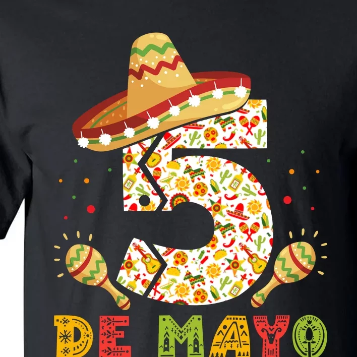 Cinco De Mayo Celebration Graphic Tall T-Shirt