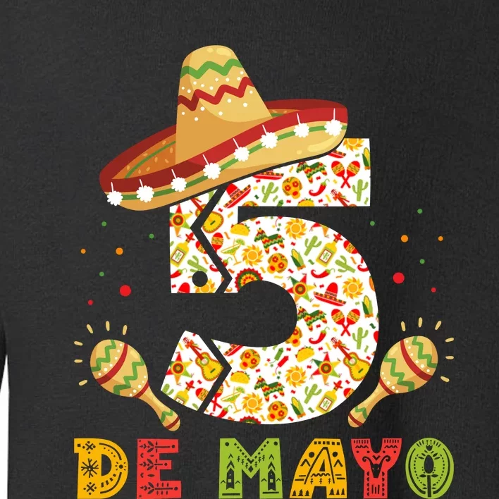 Cinco De Mayo Celebration Graphic Toddler Sweatshirt