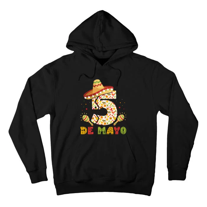 Cinco De Mayo Celebration Graphic Tall Hoodie