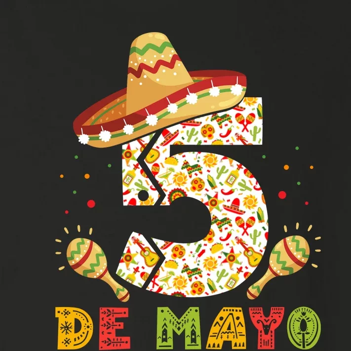 Cinco De Mayo Celebration Graphic Toddler Long Sleeve Shirt