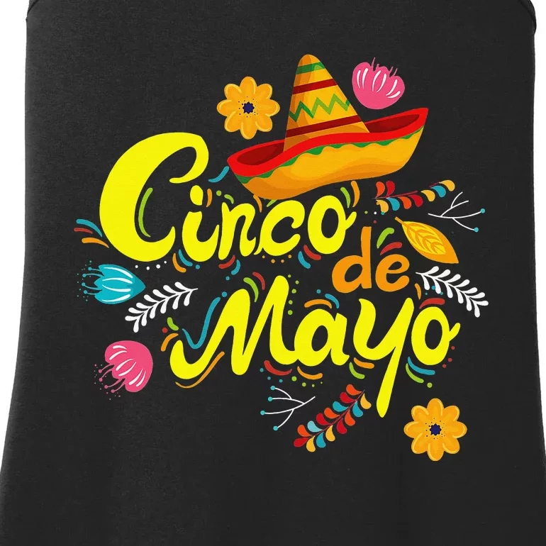 Cinco De Mayo Fiesta Surprise Ladies Essential Tank