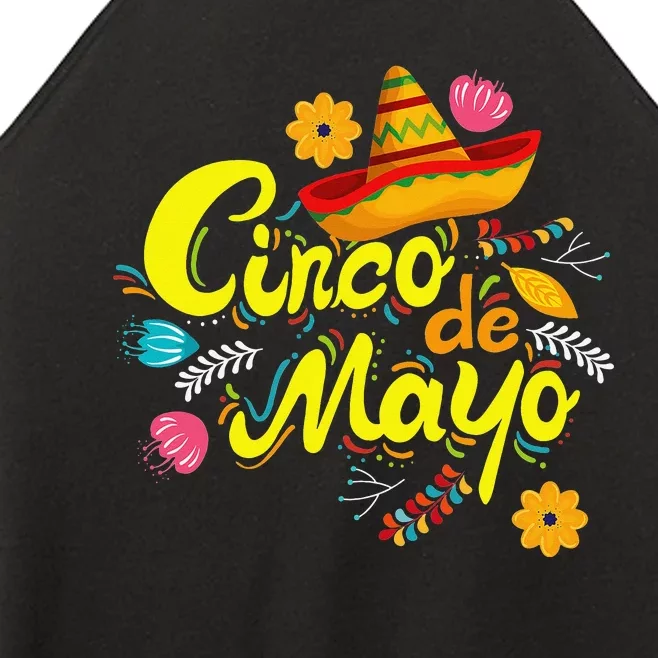 Cinco De Mayo Fiesta Surprise Women’s Perfect Tri Rocker Tank