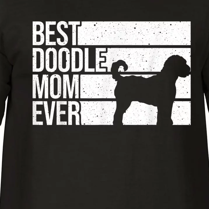 Cool Doodle Mom Art Women Aussiedoodle Goldendoodle Dog Comfort Colors T-Shirt