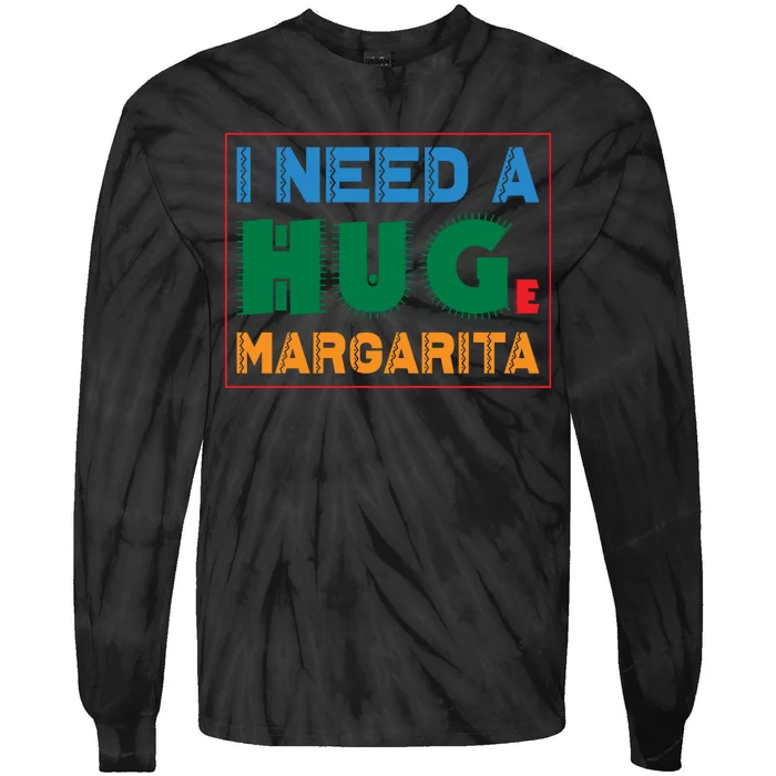 Cinco De Mayo Funny Graphic Tie-Dye Long Sleeve Shirt