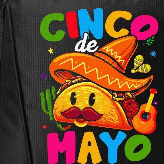 Cinco De Mayo Mexican Lets Fiesta 5 De Mayo City Backpack