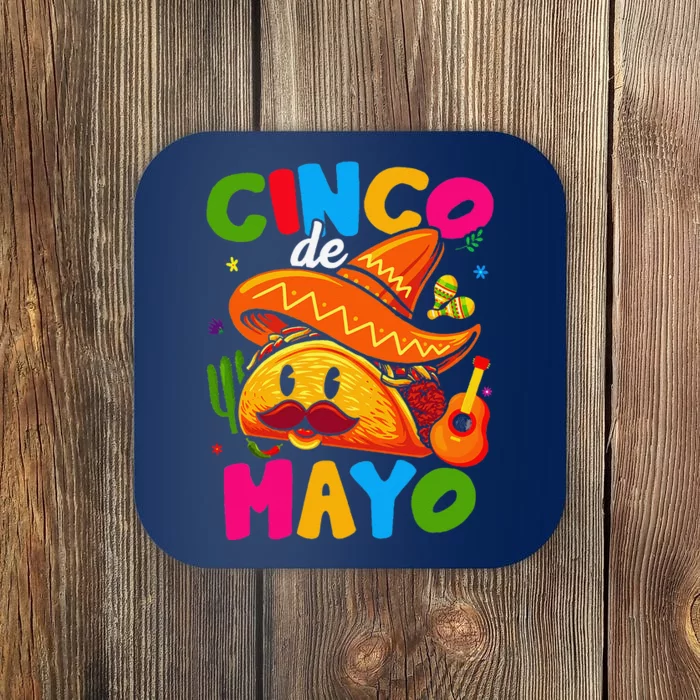 Cinco De Mayo Mexican Lets Fiesta 5 De Mayo Coaster