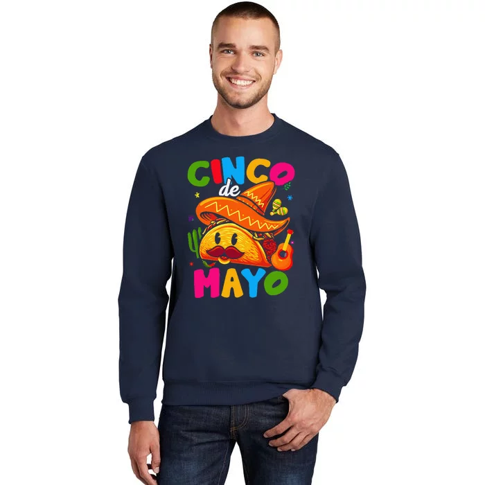 Cinco De Mayo Mexican Lets Fiesta 5 De Mayo Tall Sweatshirt