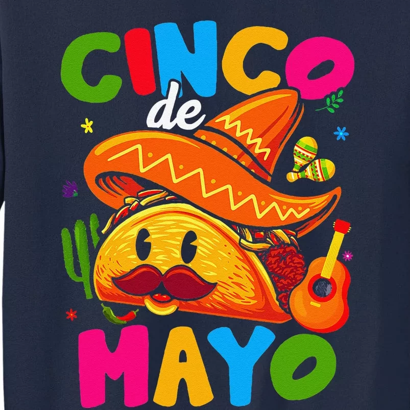 Cinco De Mayo Mexican Lets Fiesta 5 De Mayo Tall Sweatshirt