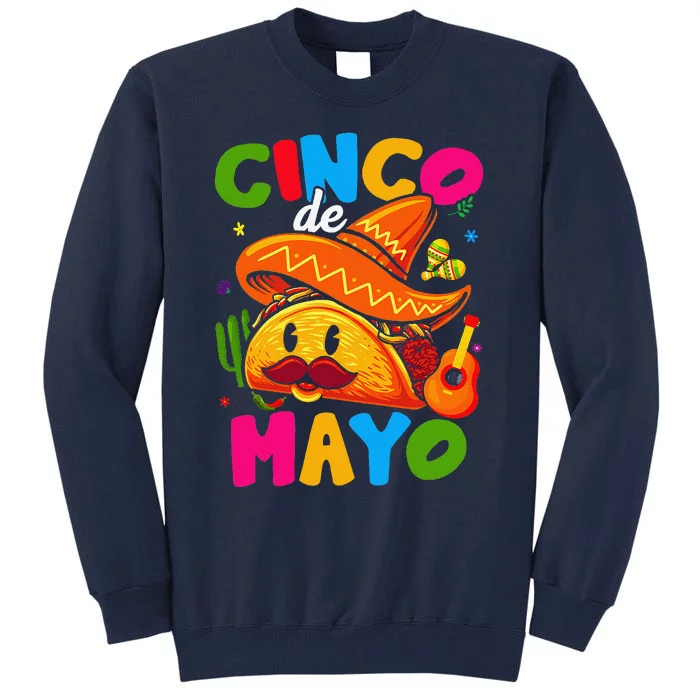 Cinco De Mayo Mexican Lets Fiesta 5 De Mayo Tall Sweatshirt