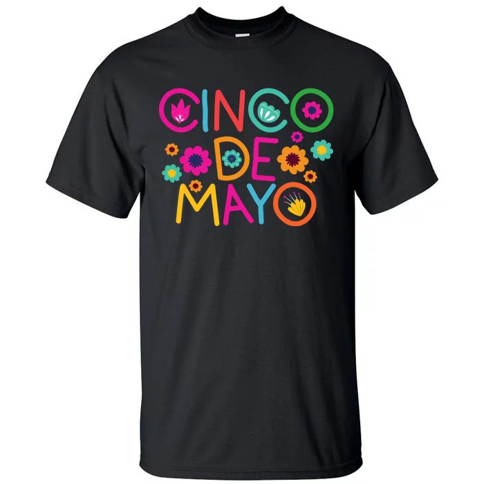 Cinco De Mayo Colorful Celebration Tall T-Shirt