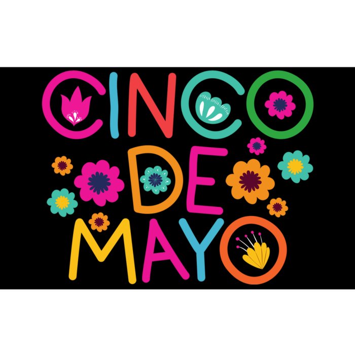 Cinco De Mayo Colorful Celebration Bumper Sticker