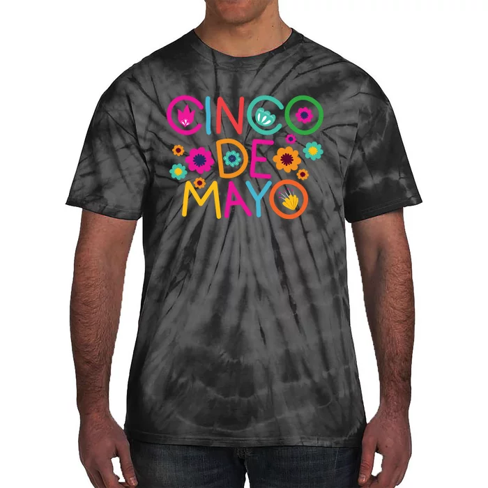 Cinco De Mayo Colorful Celebration Tie-Dye T-Shirt