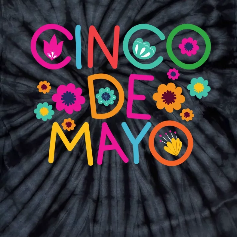 Cinco De Mayo Colorful Celebration Tie-Dye T-Shirt