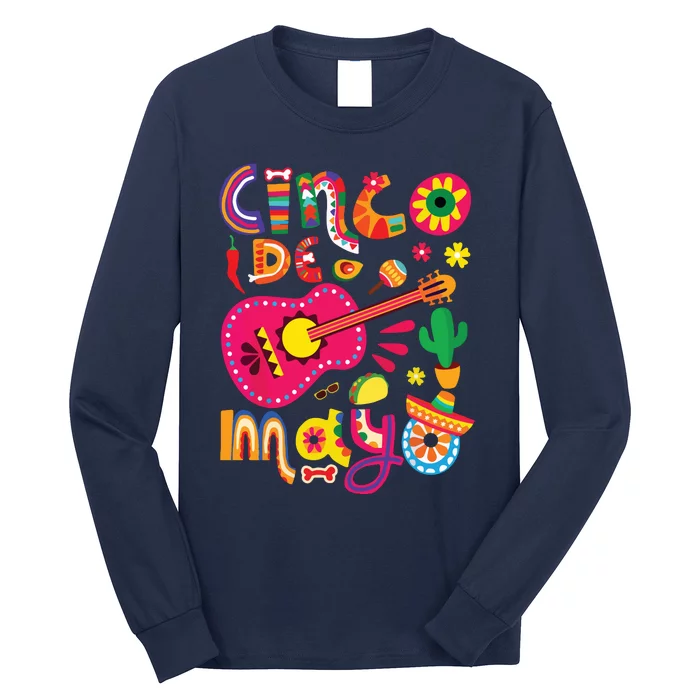 Cinco De Mayo Shirts Mexican Fiesta 5 De Mayo Long Sleeve Shirt