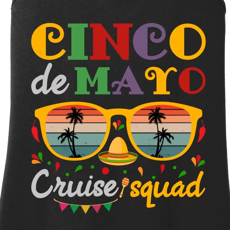 Cinco De Mayo Cruise Squad Fiesta Graphic Ladies Essential Tank