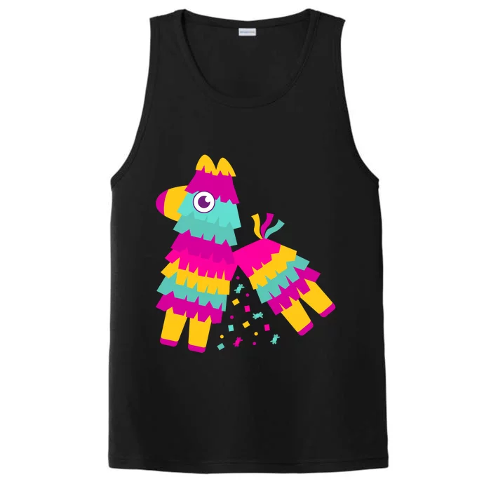 Cinco De Mayo Colorful Pinata Performance Tank