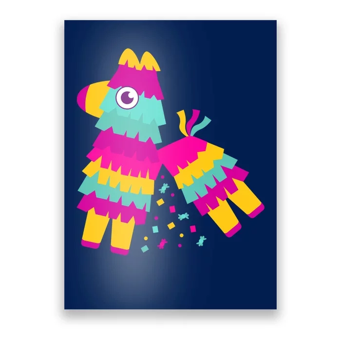 Cinco De Mayo Colorful Pinata Poster