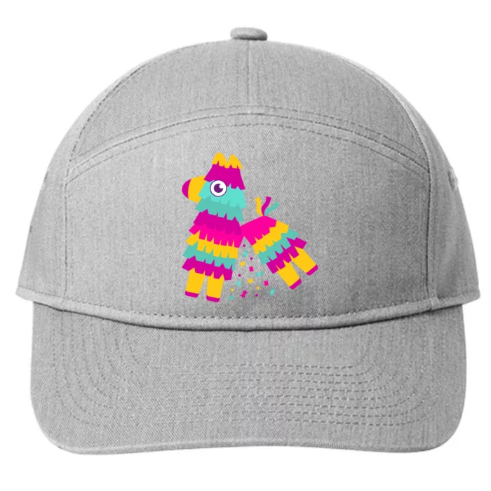 Cinco De Mayo Colorful Pinata 7-Panel Snapback Hat