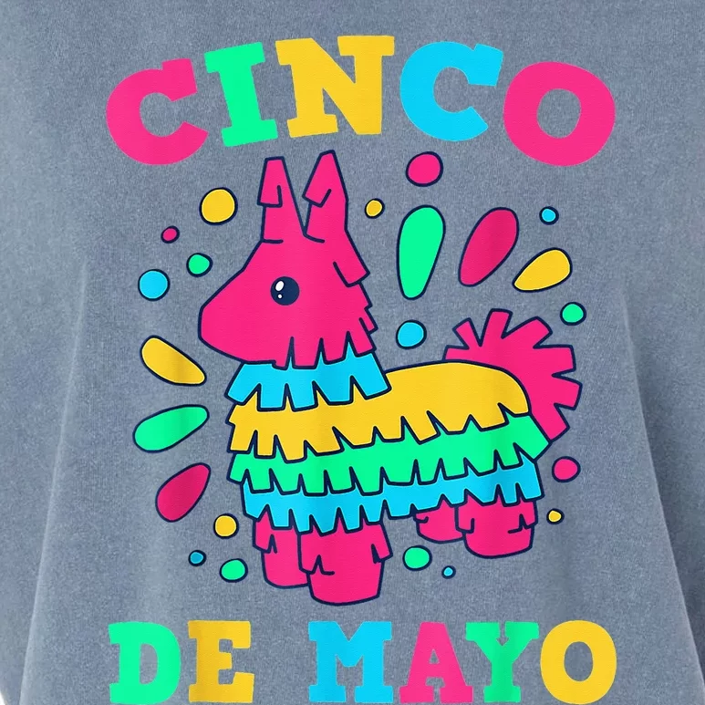 Cinco De Mayo Fiesta Party Time 5th of May Mexican Pride Garment-Dyed Women's Muscle Tee