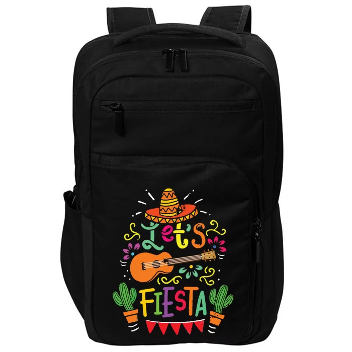 Cinco De Mayo Party Lets Fiesta Mexican Impact Tech Backpack