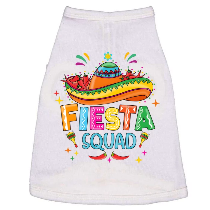 Cinco De Mayo Fiesta Squad Doggie Tank