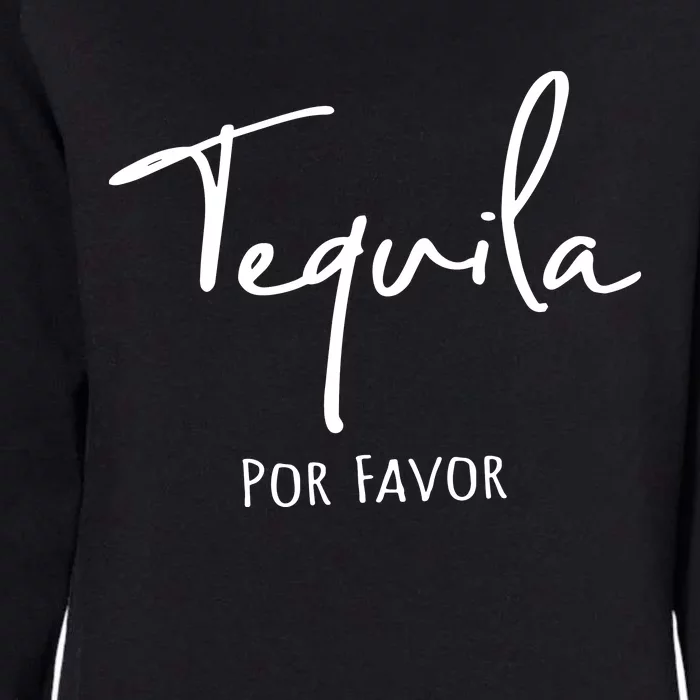 Cinco De Mayo, Funny Tequila Por Favor, Mexican Fiesta Womens California Wash Sweatshirt