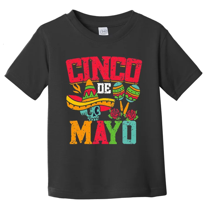 Cinco De Mayo Mexican Mexican Fiesta 5 De Mayo Toddler T-Shirt