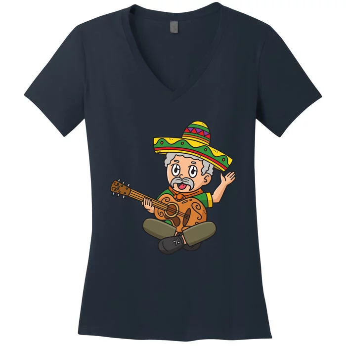 Cinco De Mayo Mexican For 2024 Women's V-Neck T-Shirt