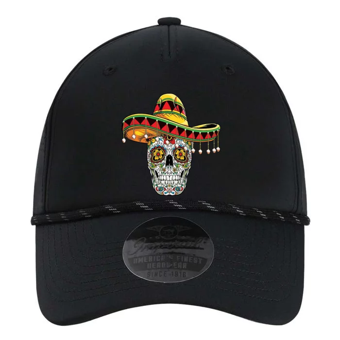 Cinco De Mayo Fiesta Skull Performance The Dyno Cap