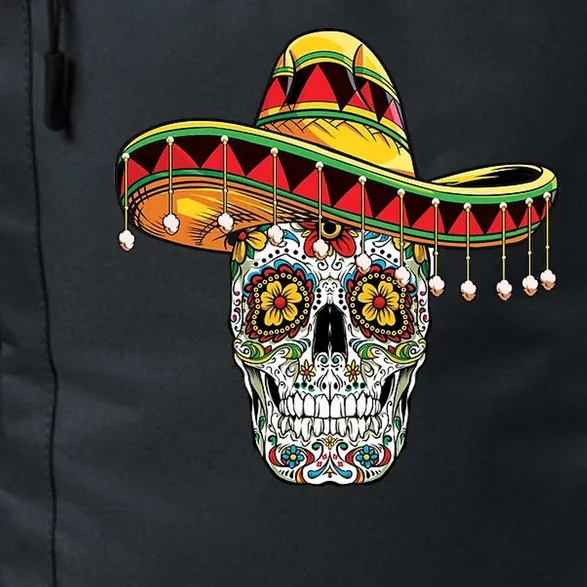 Cinco De Mayo Fiesta Skull Daily Commute Backpack