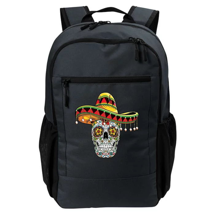 Cinco De Mayo Fiesta Skull Daily Commute Backpack