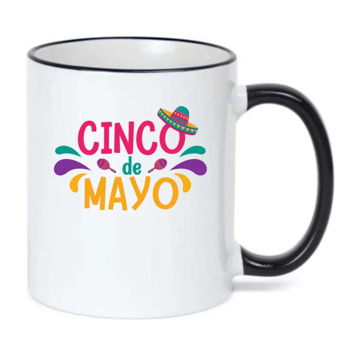 Cinco De Mayo Fiesta Mexican Party Black Color Changing Mug