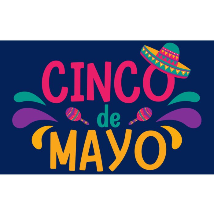 Cinco De Mayo Fiesta Mexican Party Bumper Sticker