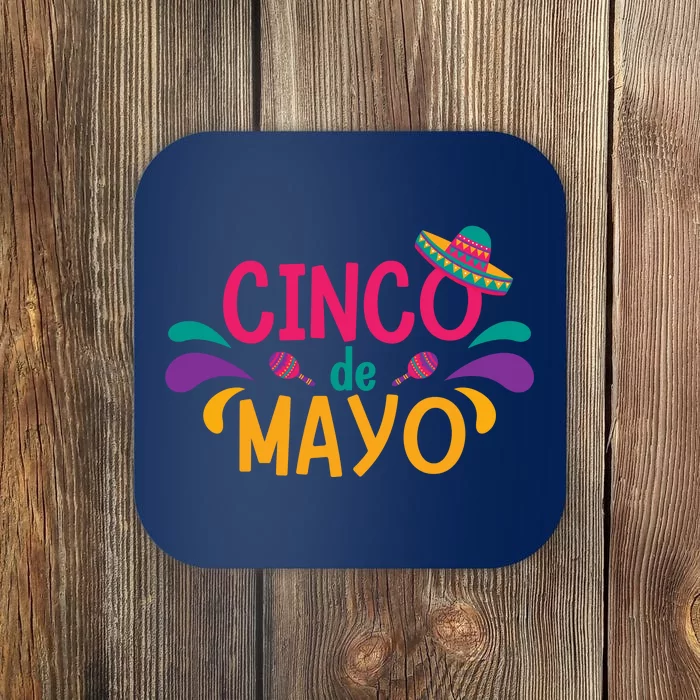 Cinco De Mayo Fiesta Mexican Party Coaster