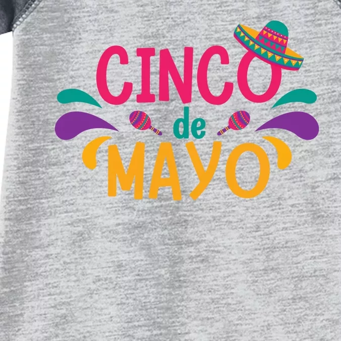 Cinco De Mayo Fiesta Mexican Party Infant Baby Jersey Bodysuit