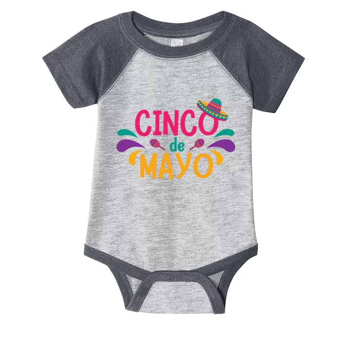 Cinco De Mayo Fiesta Mexican Party Infant Baby Jersey Bodysuit