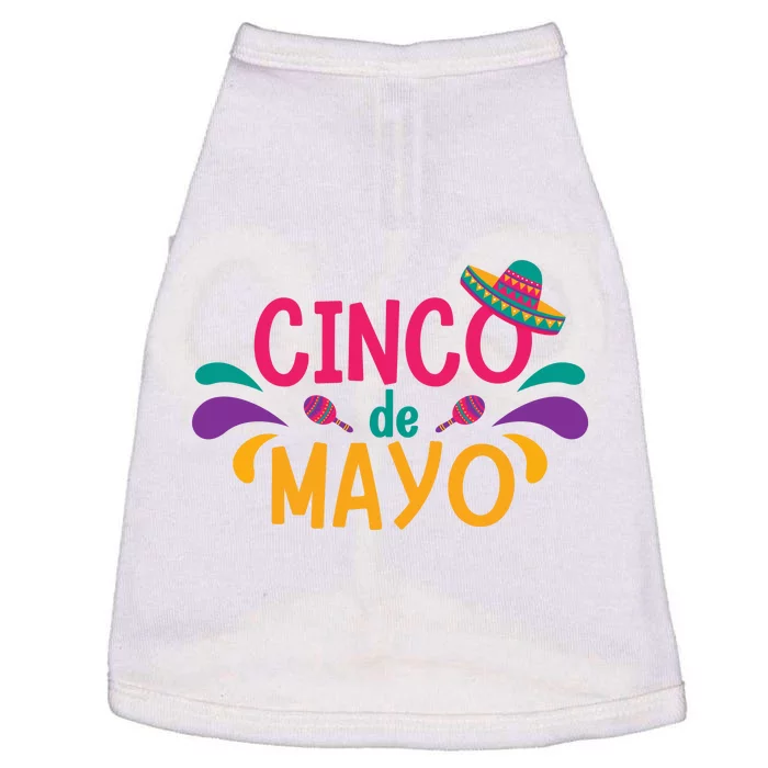 Cinco De Mayo Fiesta Mexican Party Doggie Tank