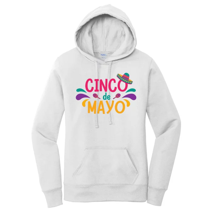 Cinco De Mayo Fiesta Mexican Party Women's Pullover Hoodie