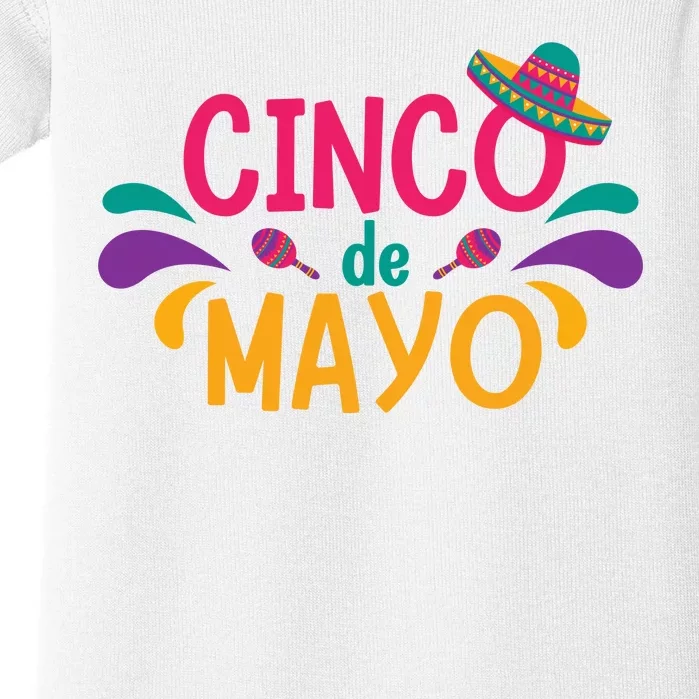 Cinco De Mayo Fiesta Mexican Party Baby Bodysuit