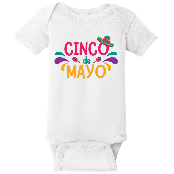 Cinco De Mayo Fiesta Mexican Party Baby Bodysuit