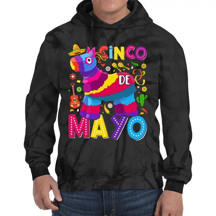 Cinco De Mayo Mexican Fiesta 5 De Mayo Tie Dye Hoodie