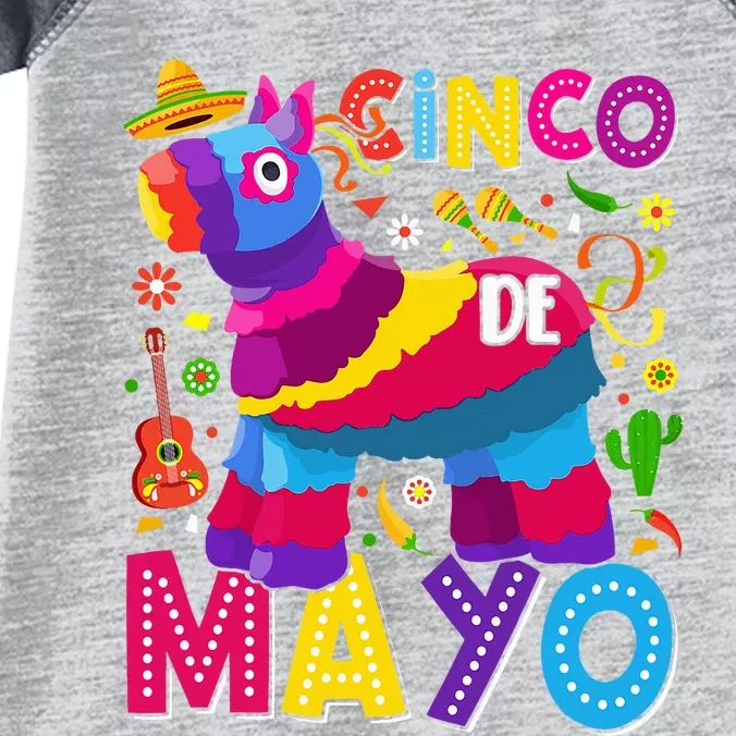 Cinco De Mayo Mexican Fiesta 5 De Mayo Infant Baby Jersey Bodysuit