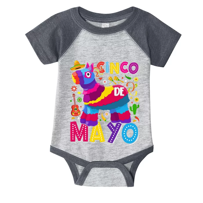 Cinco De Mayo Mexican Fiesta 5 De Mayo Infant Baby Jersey Bodysuit