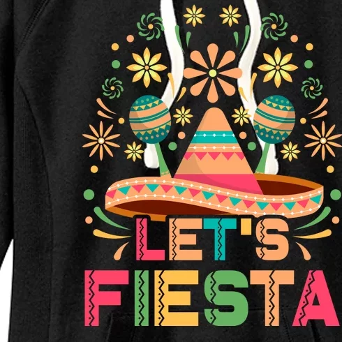 Cinco De Mayo Let's Fiesta Women's Fleece Hoodie