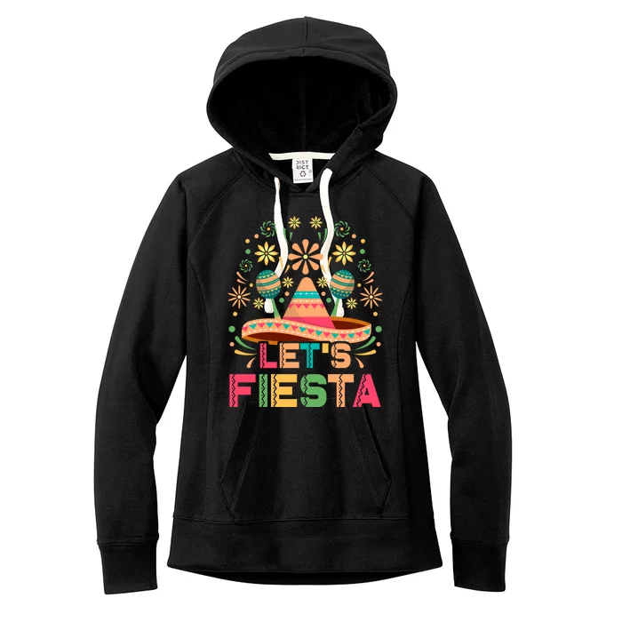 Cinco De Mayo Let's Fiesta Women's Fleece Hoodie