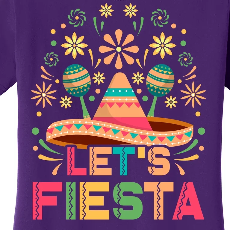 Cinco De Mayo Let's Fiesta Women's T-Shirt