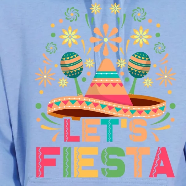 Cinco De Mayo Let's Fiesta Unisex Surf Hoodie