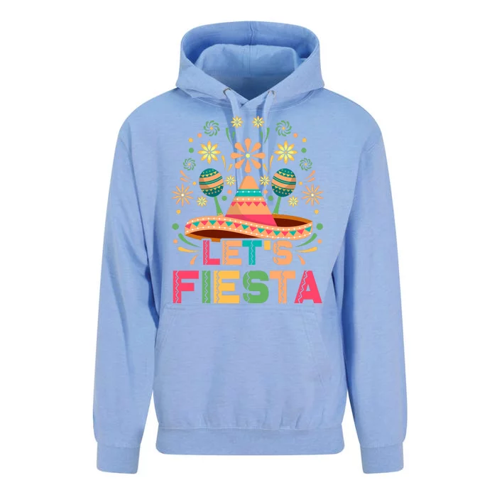 Cinco De Mayo Let's Fiesta Unisex Surf Hoodie