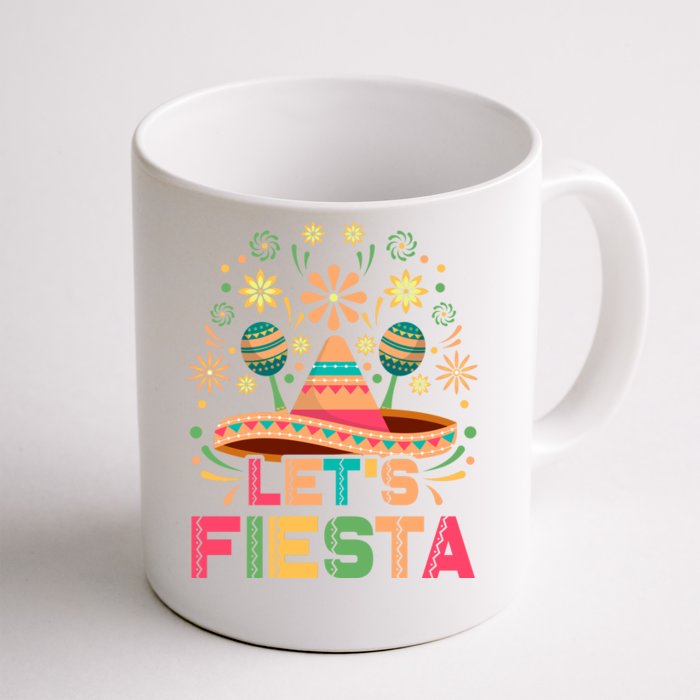 Cinco De Mayo Let's Fiesta Front & Back Coffee Mug