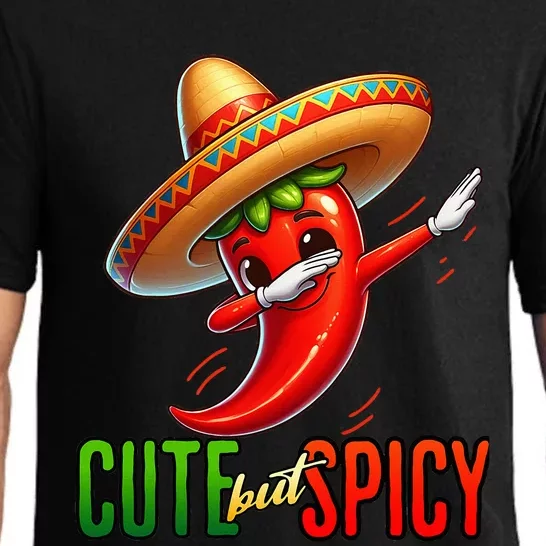 Cinco De Mayo Mexican Cute But Spicy Chili Pajama Set